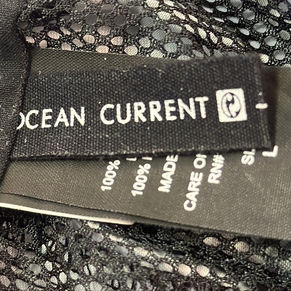 Ocean Current Black & Grey Stars and Stripes Swim Trunks/Board Shorts Size L - Picture 4 of 9